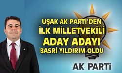 Basri Yıldırım, AK Parti'den Uşak Milletvekili aday adaylığını açıkladı