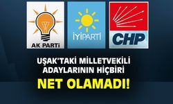 Uşak'ta AK Partili, CHP'li ve İYİ Partili hiçbir aday net mal beyanı ortaya koyamadı!