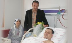 Şehit babası Medical'de tedavi oluyor
