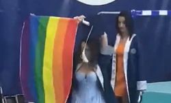 Uşak'ta LGBT bayrağı açan Melisa Caymaz ölüm tehdidi aldığını iddia etti