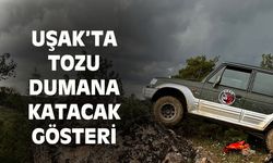 Uşak'ta tozu dumana katacak cip gösterisi