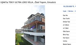 Uşak'taki villa fiyatları, Lizbon'da deniz kıyısı villaları solluyor