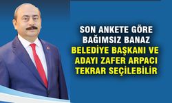 Banaz'daki ankete göre vatandaşın yüzde 55'i Zafer Arpacı'yı başarılı buluyor