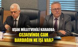 Uşak Milletvekili: Cezaevinde cam bardağın ne işi var?