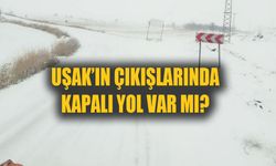 Karlı hava ülke genelinde yer yer ulaşımı etkiliyor! Uşak'ın Dumlupınar ve Yenişehir yönüne doğru yol durumu!