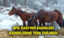 Spil Dağı'nın sakinlerini kaderlerine terk etmediler!