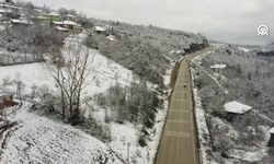 Kar, Marmara ve Karadeniz'i beyaz örtü gibi kapladı