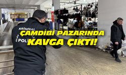 Çamdibi'nin köklü kapalı pazarında yer kavgası: 6 kişi hastanelik oldu!