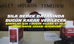 Sıla Bebek İçin Bugün Karar Verilecek! Sanıklar için 1 buçuk yıldan 67 yıla kadar hapis isteniyor!