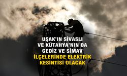 Sivaslı, Gediz ve Simav'ın bu sokaklarında 9 Mart 2025 Pazar günü elektrik kesintileri olacak!