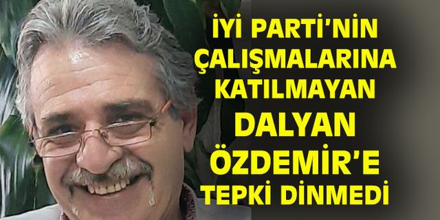 Partisine küsen Dalyan Özdemir'e gönderme!