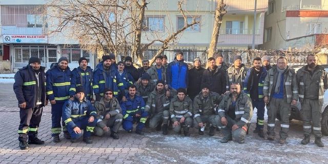 Uşak'ta faaliyet gösteren OEDAŞ, deprem bölgesinde yaraları sarıyor