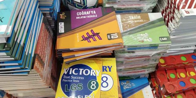 Uşak'ta ve Türkiye genelinde kaynak kitaplar yüzde 100 zamlandı