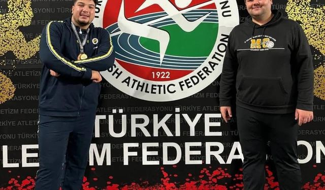 İzmir adına mücadele eden Banazlı sporcu Türkiye şampiyonu oldu