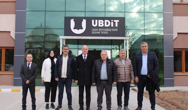 Bülent Özcan, UBDİT'i ziyaret etti