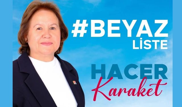 Uşak CHP'de İl ve İl Gençlik Kolları Örgütleri, Hacer Kareket'i destekliyor