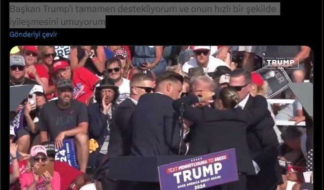 Elon Musk, saldırıya uğrayan Trump için mesaj verdi: Başkan Trump'u tamamen destekliyorum!