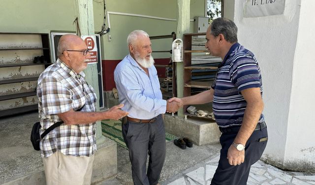 İsmail Güneş, Çınarcık köyü sakinleriyle buluştu