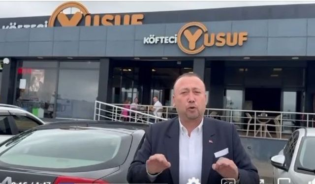 Uşak Belediye Başkanı Yalım, Köfteci Yusuf'a destek verdi