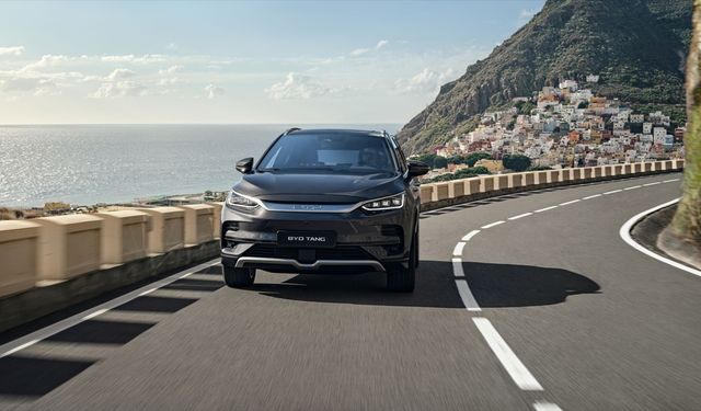 BYD'nin TANG'ı Türkiye yollarında! 4 milyona dayanan modeli merak eden Uşaklılar Afyon'a gidebilirler!