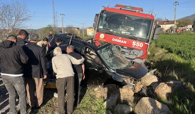 Simav  ve Sındırgı arasındaki kazada Kadriye Gökgöz yaşamını yitirdi