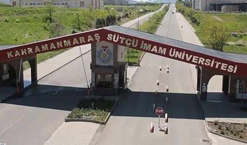 Sütçü İmam Üniversitesi'ne hemşire, güvenlikçi ve büro elemanı alınacak