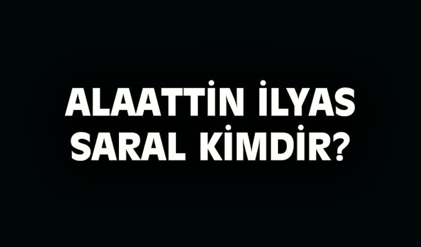 Gözaltına alınan Alaattin İlyas Saral kimdir?