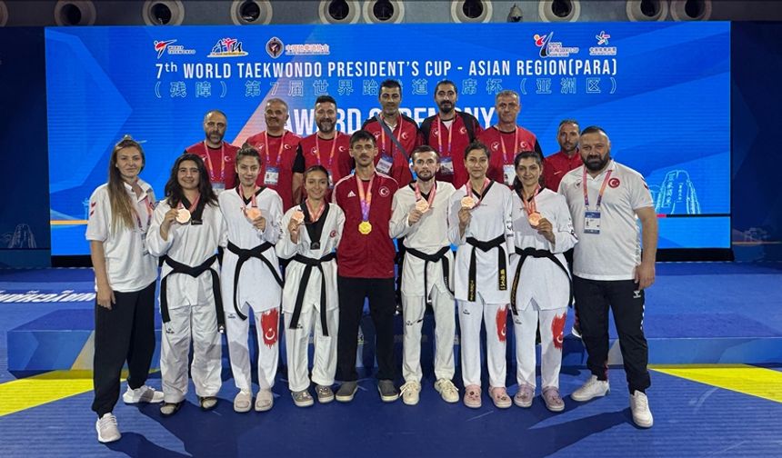 Uşaklı Melis Türk ve 6 arkadaşı Çin'den büyük başarıyla döndü!